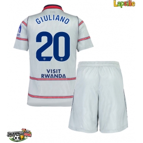 Atletico Madrid Giuliano Simeone #20 Kolmaspaita Lapsille 2026-27 Lyhythihainen (+ shortsit)